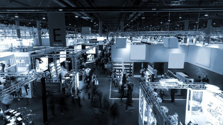 Exhibition hall as an example of the diversity of SYMA's exhibition stands