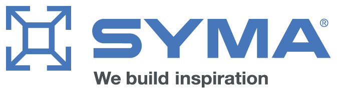 SYMA Logo mit Claim