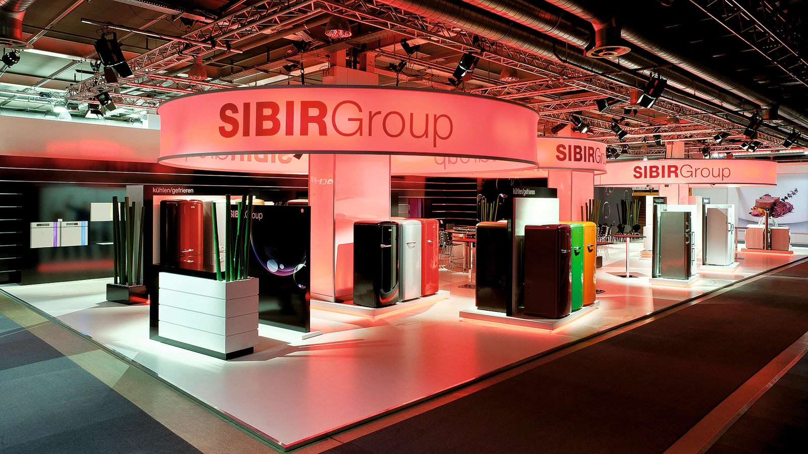 SIBIRGroup Messestand by SYMA