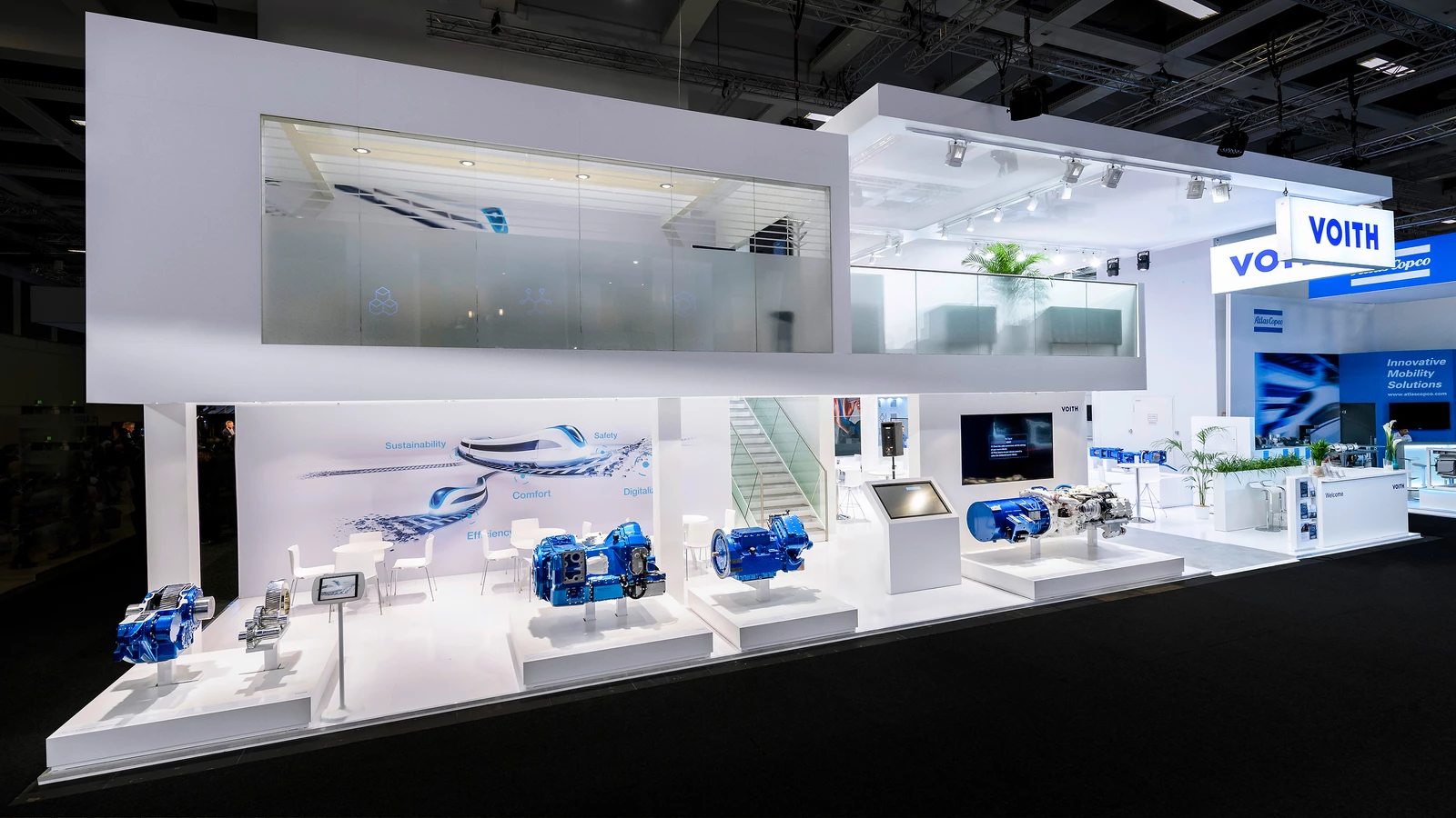 Voith Messestand by SYMA