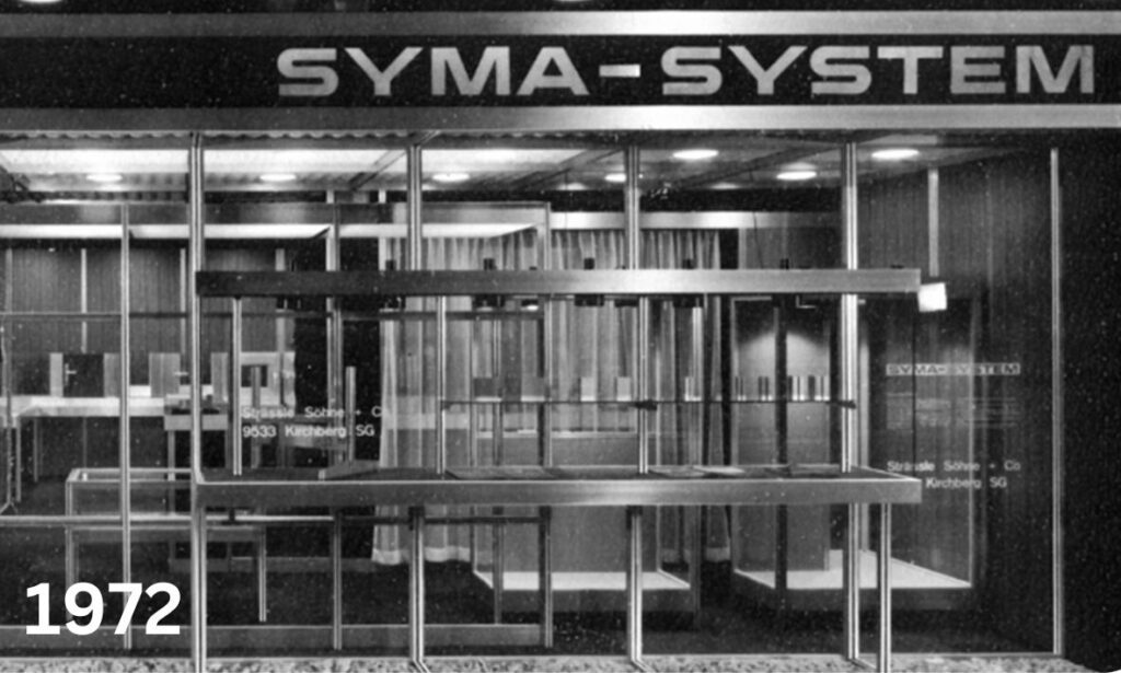 SYMA à l'EuroShop 1972