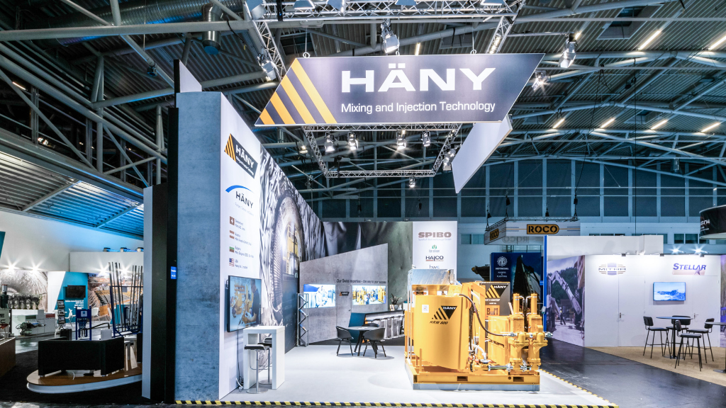 Häny's superlative trade fair stand at Bauma in Munich 2022